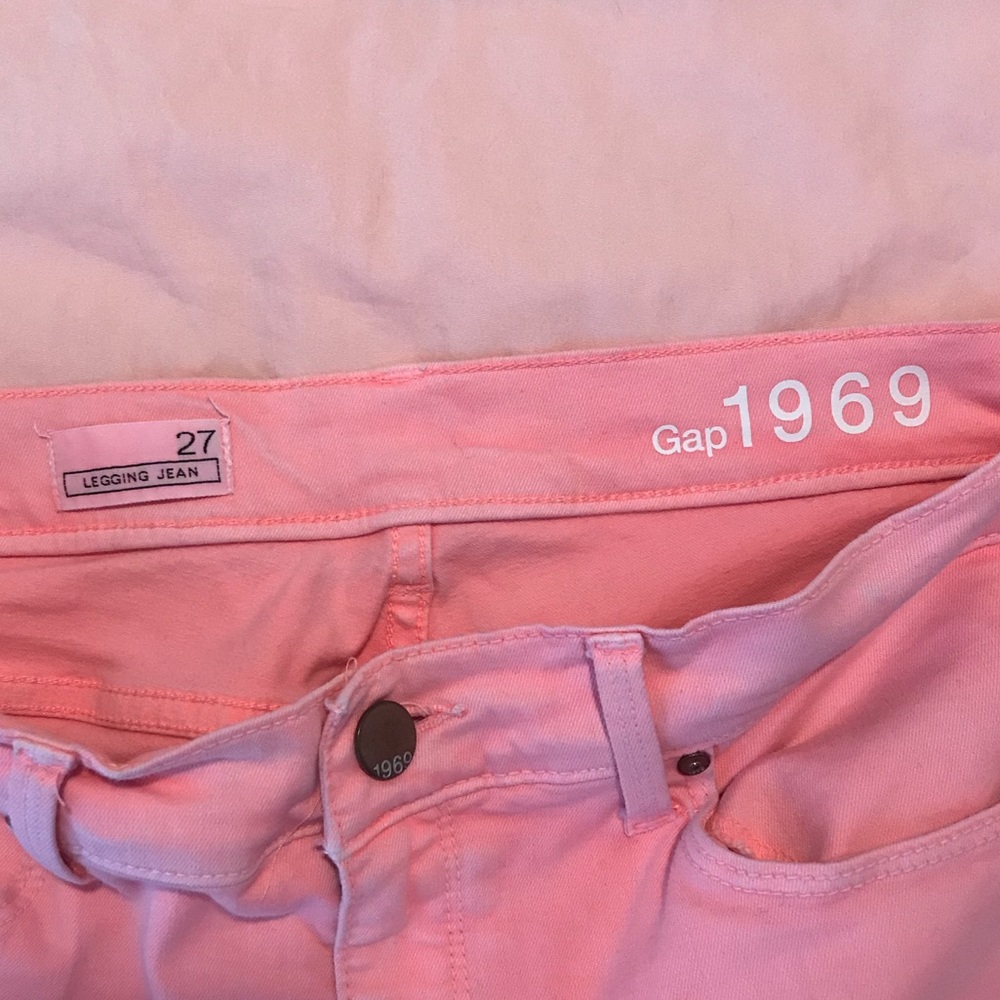 Gap pink legging jeans
